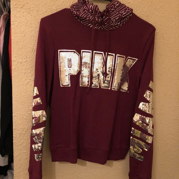 PINK bling sweatshirt! - Picture 2 of 6